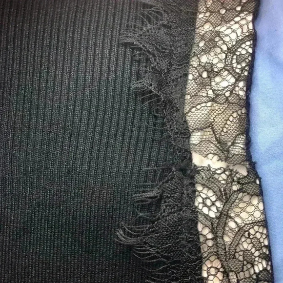 Lace Detail Sweater Dress - Picture 11 of 12